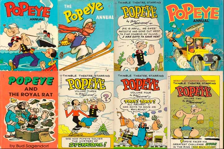 Nas décadas de 30 e 40, outros curtas envolvendo Popeye foram lançados no cinema, todos com produção da Fleischer Studios, que licenciou a adaptação dos quadrinhos para as telonas.