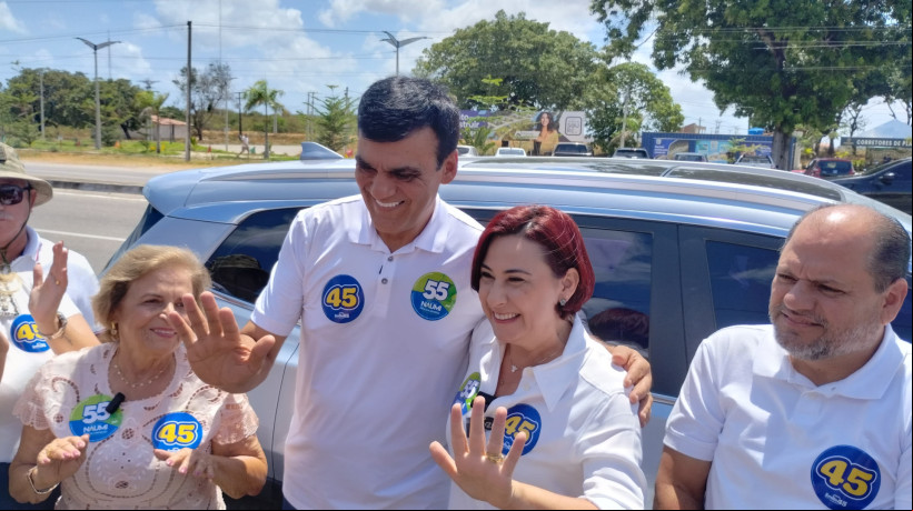 Emilia Pessoa (PSDB) declarou apoio a Naumi Amorim (PSD), candidato a prefeito de Caucaia