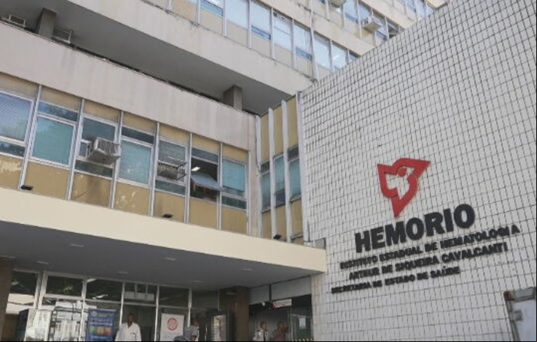 Normalmente, o Hemorio é a instituição que fica responsável pelo tratamento e diagnóstico de doenças sanguíneas no estado.