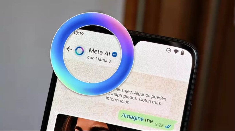 A Inteligência Artificial (IA) da meta está disponível para usuários do WhatsApp