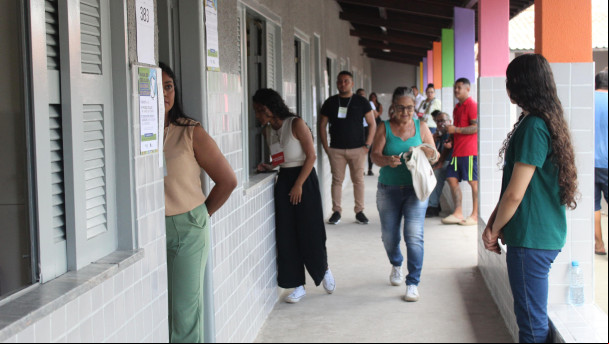 Creche Francisco Martins de Morais registra movimentação tranquila