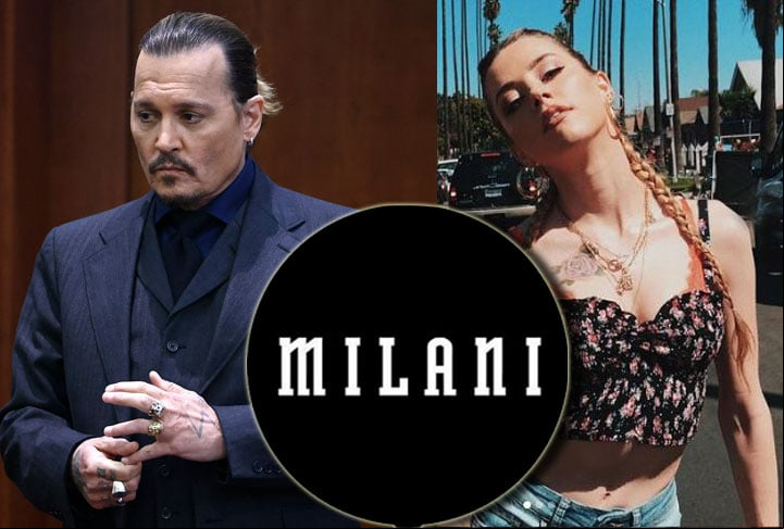 Amber também foi desmascarada após alegar que aparecia em público sem marcas de supostos hematomas após agressões de Depp porque utilizava um creme da marca Milani para esconder as manchas. Mas a empresa declarou que, na época alegada pela atriz, o produto ainda nem existia.
