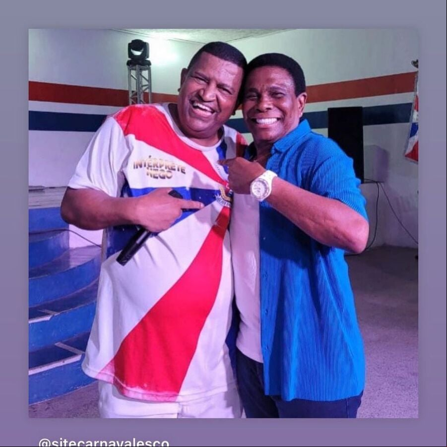 Neguinho tem um irmão que seguiu o mesmo caminho: a paixão pelo samba, música e carnaval. Ninguém menos que Édson Feliciano Marcondes, o Nego, outro grande intérprete das escolas de samba. Já sua irmã, Tina Flor, morreu em 2015.