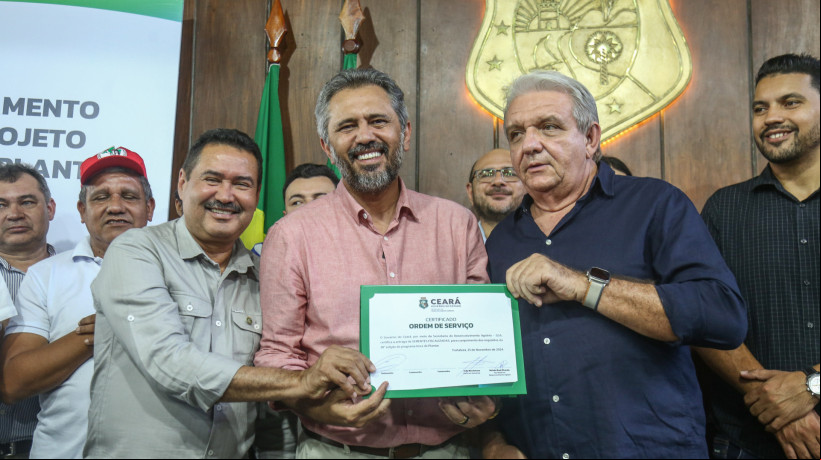ANÚNCIO do investimento do Hora de Plantar no Palácio da Abolição