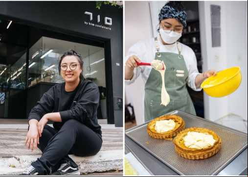 Conheça história de Kim, primeira participante eliminada do Masterchef 2024 Conheça história de Kim, primeira participante eliminada do Masterchef 2024