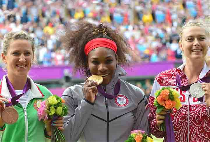 A irmã de Venus Williams conquistou o Golden Slam ao ficar com o ouro nas Olimpíadas das de 2012, em Londres, em uma bela final contra Maria Sharapova.