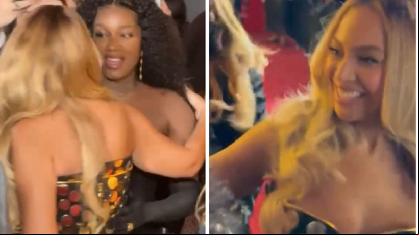 Durante estreia de "Mufasa: O Rei Leão", da Disney, em evento nos EUA, Iza e Beyoncé se encontram
