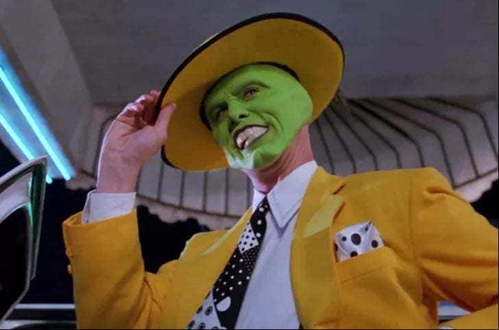 No mesmo ano, Jim Carrey interpretou o caricato Stanley Ipkiss/Máskara no filme O Máskara.