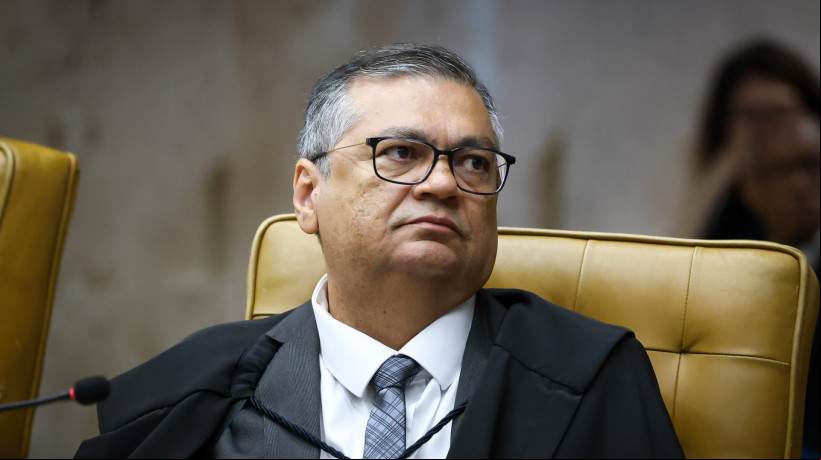 MINISTRO Flávio Dino durante a sessão plenária do STF