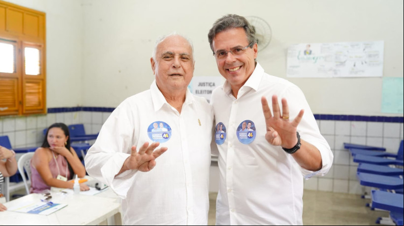 Roberto Pessoa (União) e Gerson Cecchini (PT), serão empossados no centro de Maracanaú, no dia 1° de janeiro de 2025