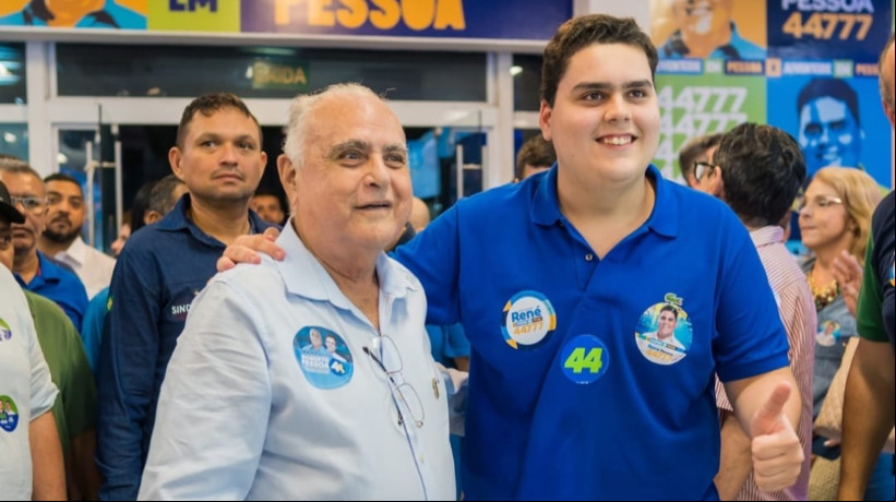 René Pessoa (União), neto de Roberto Pessoa (União), assumirá a vaga de vereador de Fortaleza