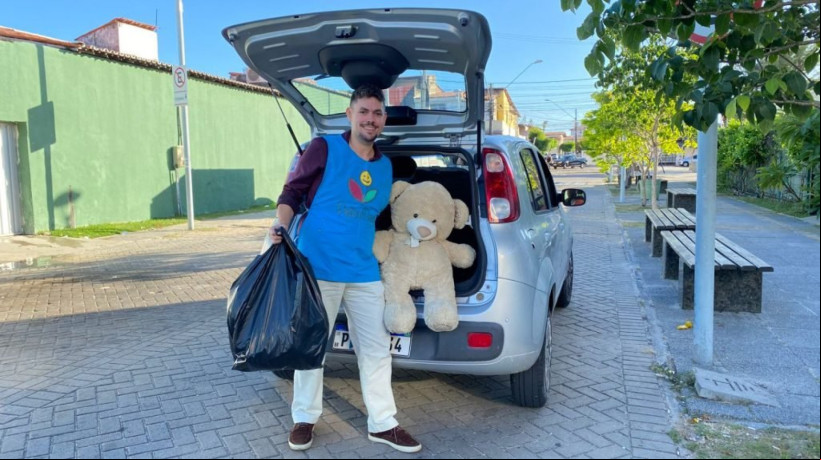 Bazar acontece em formato drive-thru no dia 23 de janeiro