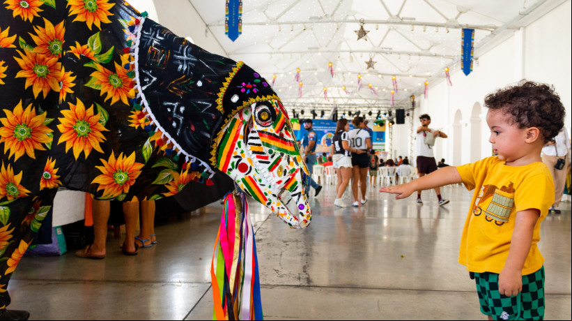 Fortaleza- CE, Brasil, 05-01-25: Mostra Estadual Ceará Ciclo Natalino celebra o Dia de Reis com cultura e família. (Fotos: Lorena Louise / Especial para O POVO)