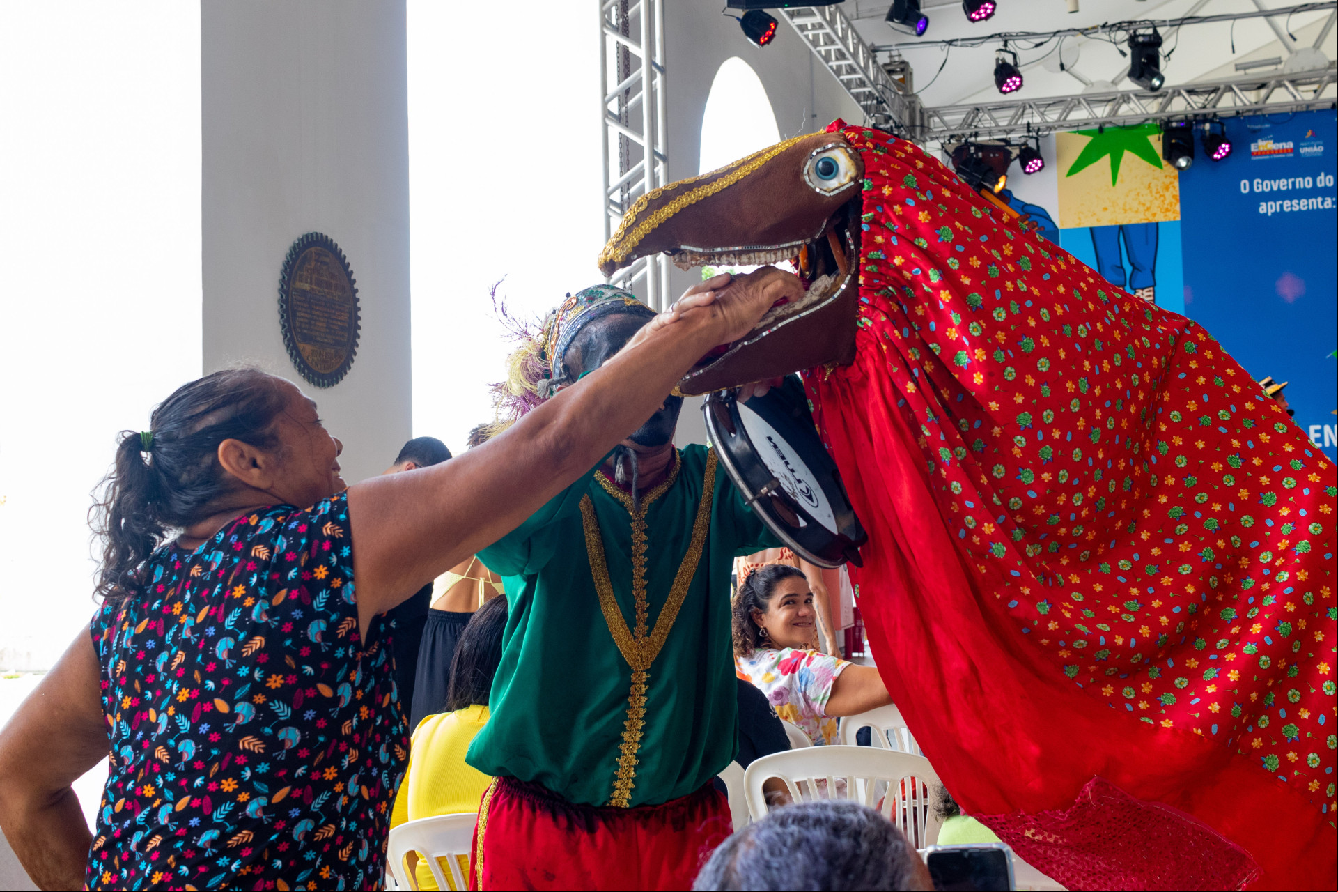 Fortaleza- CE, Brasil, 05-01-25: Mostra Estadual Ceará Ciclo Natalino celebra o Dia de Reis com cultura e família. (Fotos: Lorena Louise / Especial para O POVO)