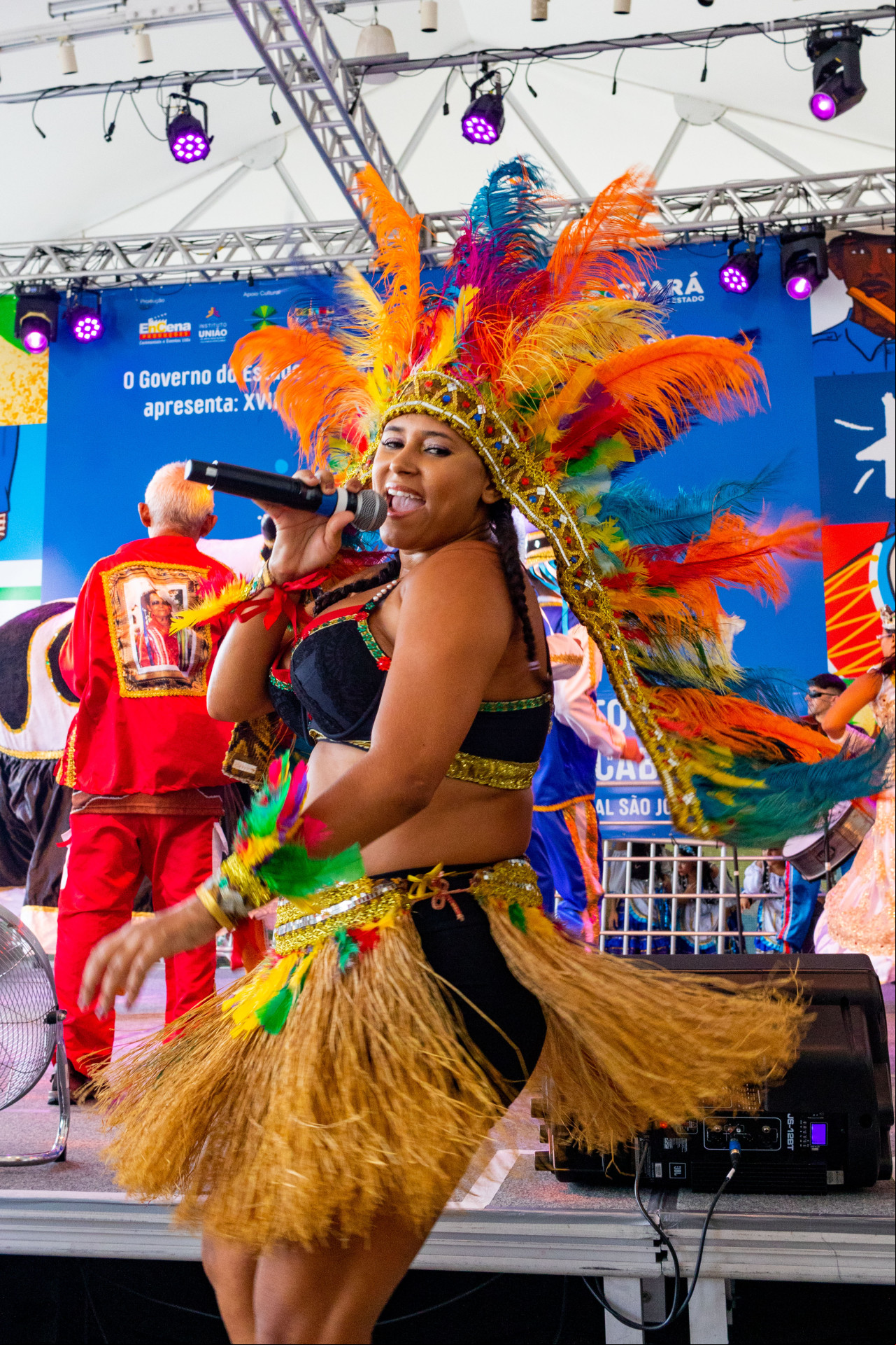 Fortaleza- CE, Brasil, 05-01-25: Mostra Estadual Ceará Ciclo Natalino celebra o Dia de Reis com cultura e família. (Fotos: Lorena Louise / Especial para O POVO)