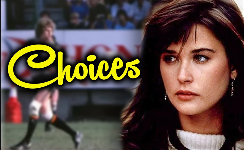 Demi Moore estreou no cinema no filme “Choices”, em 1981, emendando no ano seguinte um papel em “Parasite”, longa que mistura terror e ficção científica.