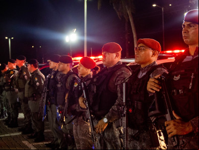 Fortaleza- CE, Brasil, 10-01-25: Elmano de Freitas acompanha o início de operação das polícias no CISP. (Fotos: Lorena Louise / Especial para O POVO) Fortaleza- CE, Brasil, 10-01-25: Elmano de Freitas acompanha o início de operação das polícias no CISP. (Fotos: Lorena Louise / Especial para O POVO)