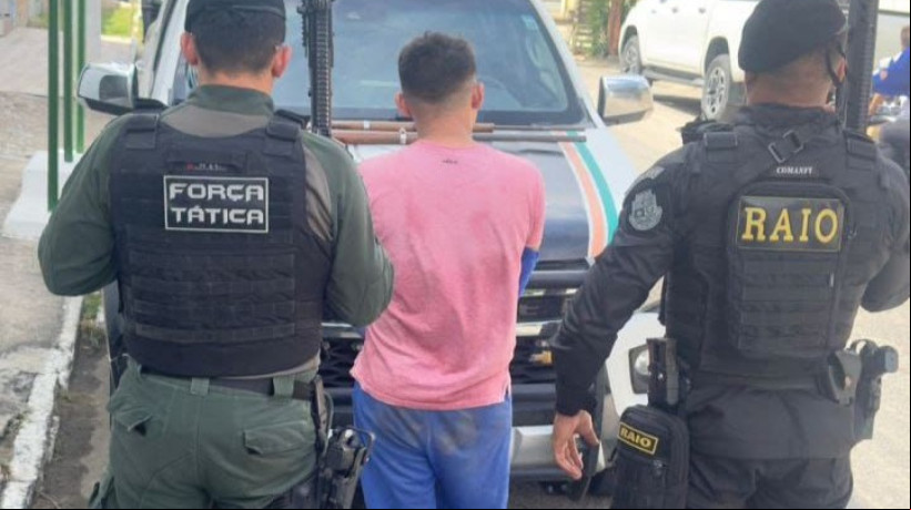 PMCE prende em flagrante suspeito de atirar contra felinos e expor crime na Internet