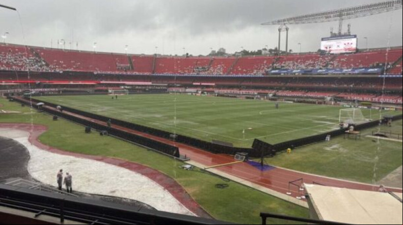Chuva afeta irrigação do Morumbis, e Majestoso é adiado
