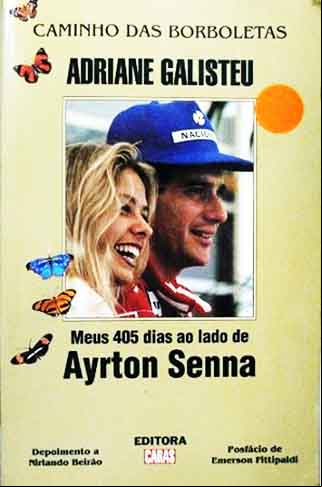 A apresentadora já fez revelações do enlace com Senna em livro publicado no mesmo ano da morte do piloto. Em “O Caminho das Borboletas”, Galisteu cita até mesmo brigas e relação com a família do namorado. Na época, ela tinha 21 anos.
