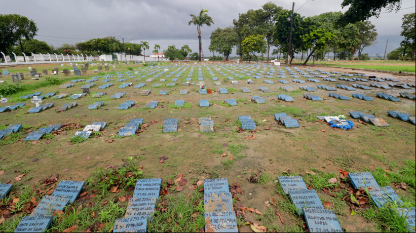 Sepultamento foi nesta quarta-feira, 12, no cemitéri do bairro Bom Jardim, em Fortaleza