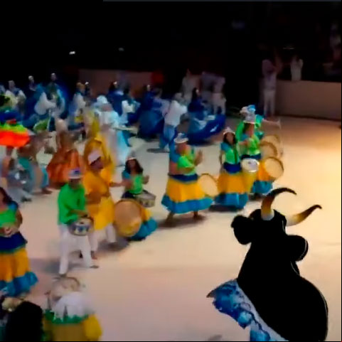 Na região Norte do Brasil. o Carnaval de Manaus é uma festa popular que inclui desfiles de escolas de samba, blocos de rua, bandas e o carnaboi.