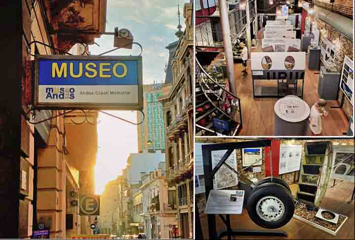 O Museo Andes 1972, em Montevidéu, traz uma proposta diferente de todos os outros museus da cidade e retrata cada detalhe do acidente aéreo que chocou o mundo na Cordilheira dos Andes no ano referido, da dificuldade de resgate e da luta pela sobrevivência. São diversos objetos que revivem aquele momento e trazem à tona o senso de humanidade e compaixão.