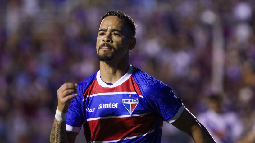 Atacante Yago Pikachu foi titular do Fortaleza no empate com o Inter