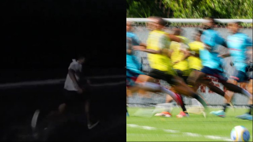 Corrida de Montoya em 'Ilha da Tentação' virou meme nas redes sociais esportivas entre times e ligas. 