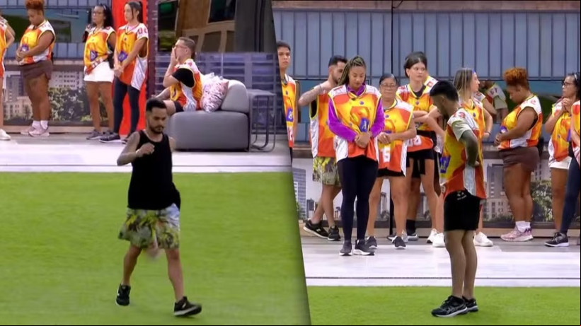 Brothers são eliminados da Prova do Líder por descumprir regras 