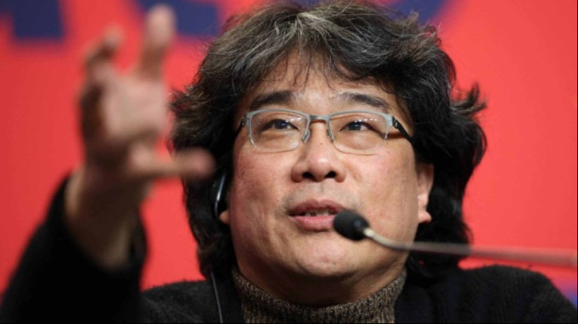 Bong Joon Ho: diretor sul-coreano participa de uma coletiva de imprensa