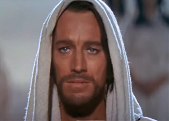 Max von Sydow, em A Maior História de Todos os Tempos (1965): O filme narra a vida de Jesus desde seu nascimento até sua crucificação e ressurreição.