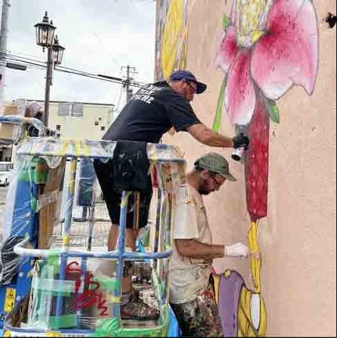 Os Gêmeos (como são conhecidos os artistas Otávio e Gustavo Pandolfo) são referências nessa expressão artística, contribuindo na criação de um estilo brasileiro de grafite.
