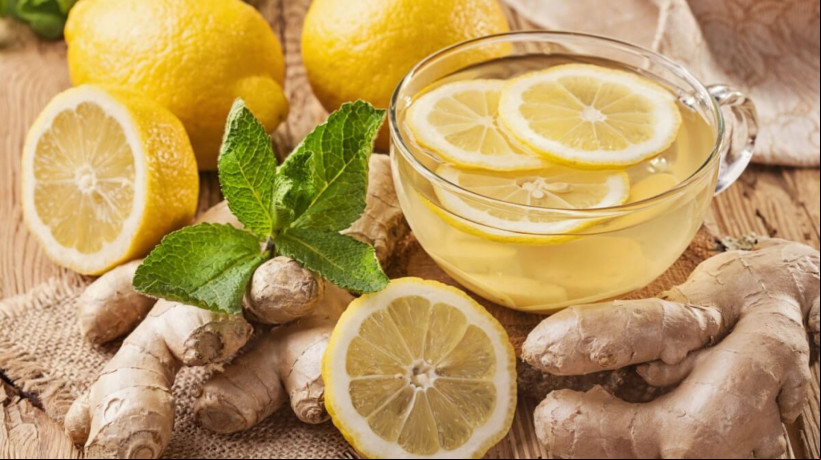 Chá de gengibre com limão-siciliano (Imagem: Elena Schweitzer | Shutterstock)