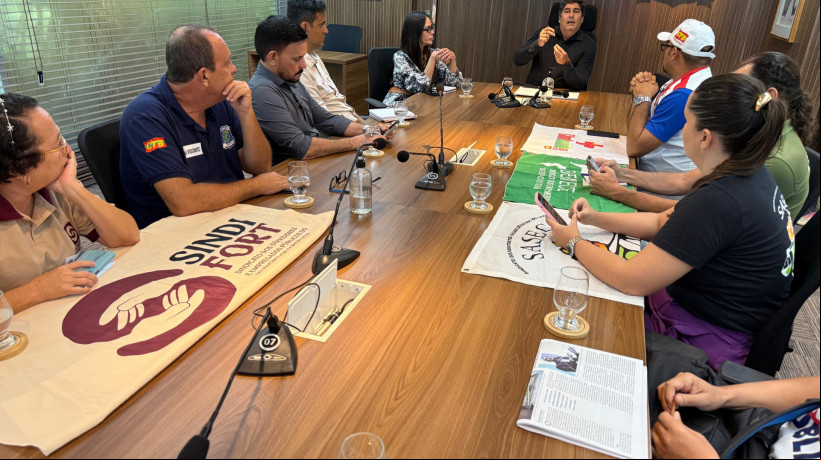 Reunião entre gestores da Prefeitura e sindicatos de servidores ocorreu no Paço Municipal