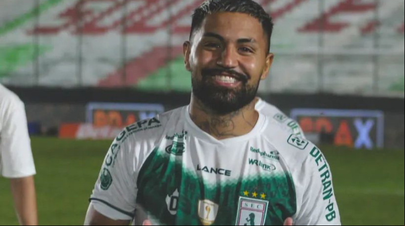 Luan Rodrigues, meia do Sousa, brilhou em vitória diante do Fortaleza