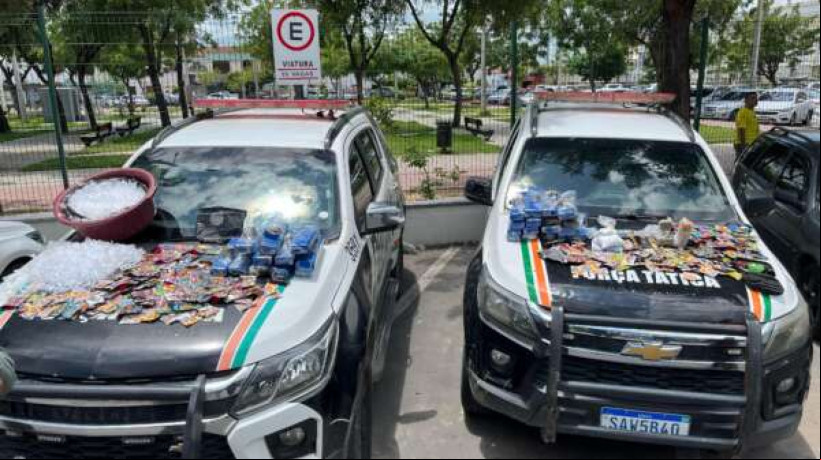 Polícia Militar do Ceará prende chefe de grupo criminoso em Sobral e desarticula laboratório de drogas