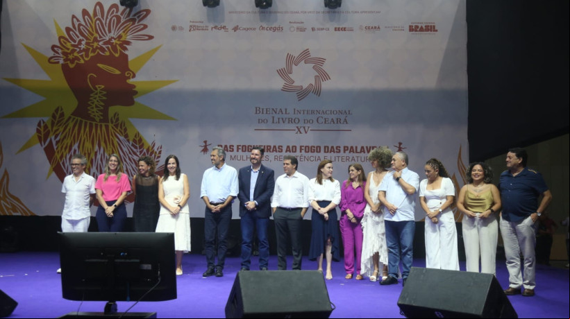 XV Bienal internacional do Livro do Ceará começou nesta sexta-feira, 4, e segue com programações até o domingo, 13