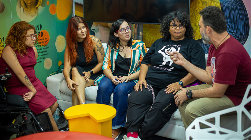 Bienal do Livro - Casa Vida&Arte realiza bate-papo sobre mulheres e quadrinhos - 05.04.25