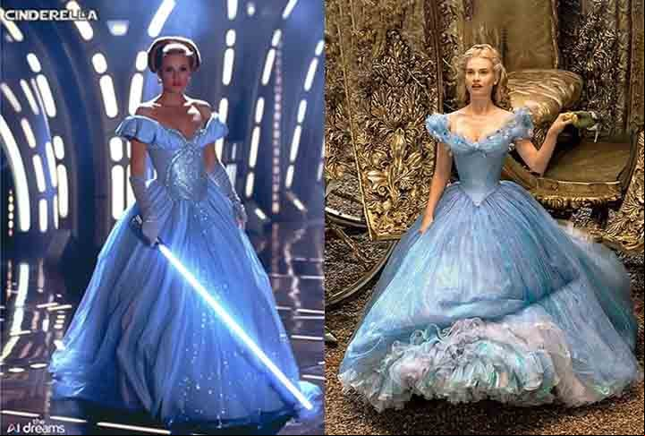 Cinderela é a personagem principal do filme da Disney de 1950, de mesmo nome, e suas duas continuações. Ela foi dublada pela falecida Ilene Woods, no filme original, e por Jennifer Hale nas continuações do filme, e é a segunda das princesas da Disney.