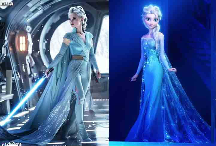 Elsa de Arendelle é uma personagem fictícia do 53º filme de animação dos estúdios Walt Disney Pictures, Frozen. Ela é inspirada na personagem-título de A Rainha da Neve, de Hans Christian Andersen.