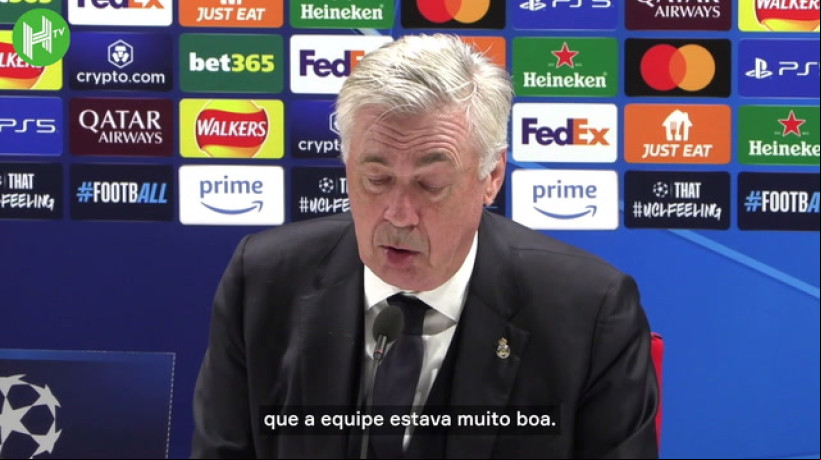 Ancelotti: 'Não esperávamos isso, não tivemos reação'