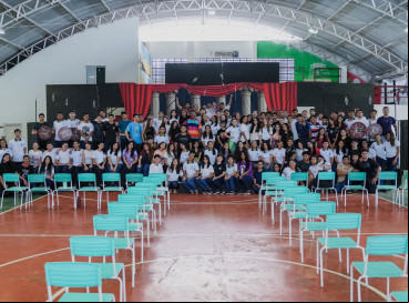 Escola Estadual de Ensino Profissional Salaberga Torquato Gomes de Matos realiza ensaio geral da Paixão de Cristo 