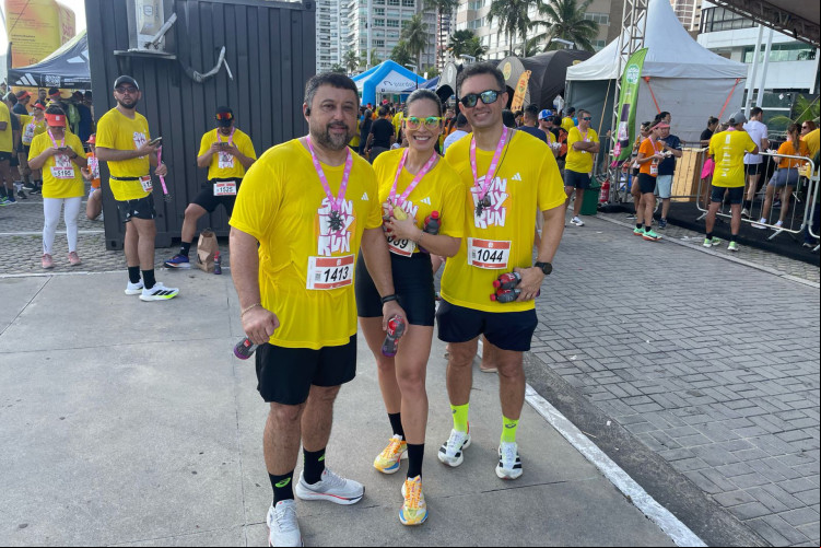 Empresário Wellington participou da corrida Sun Day Run ao lado de amigos Empresário Wellington participou da corrida Sun Day Run ao lado de amigos