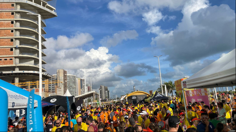 Corrida Sun Day Run movimentou a Beira-Mar no aniversário de Fortaleza