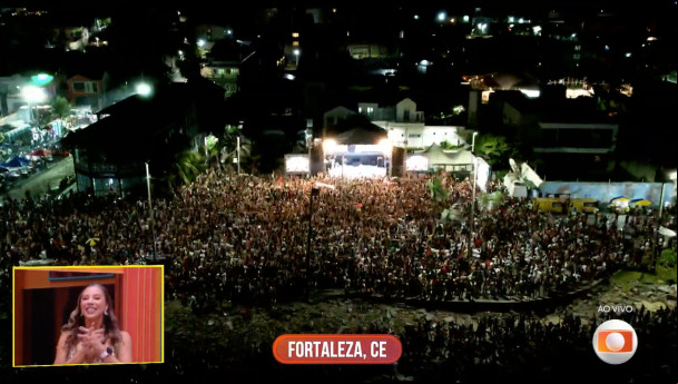 Torcida para Renata no Estoril, em Fortaleza
