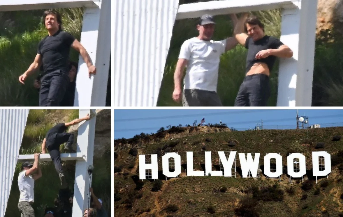 Em 2024, Tom Cruise tornou-se o primeiro ator a tocar o icônico letreiro de Hollywood, uma espécie de símbolo da indústria do cinema americano. Ele postou imagens em sua rede social. O FLIPAR mostrou e republica para quem não viu