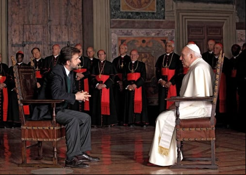 Cena de "Habemus Papam", dirigido por Nanni Moretti Cena de "Habemus Papam", dirigido por Nanni Moretti