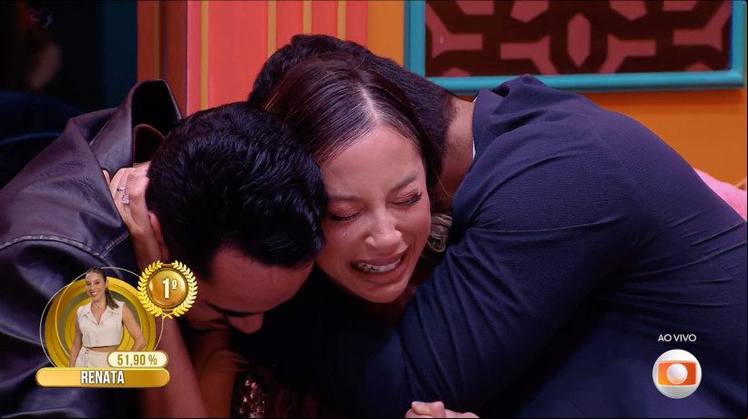 Renata venceu a final do Big Brother Brasil 2025 (BBB 25) 