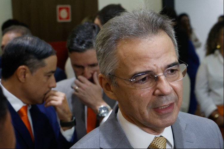 FORTALEZA, CEARÁ, BRASIL- 16..05..2025: Heráclito Vieira de Sousa Neto, Desembargador de Justiça. Governo do Estado, Alece e Sistema de Justiça promovem cooperação técnica pela proteção de crianças e adolescentes. /Daniel Galber Especial para O POVO)